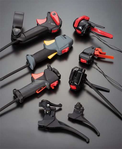 Photo:操作レバー